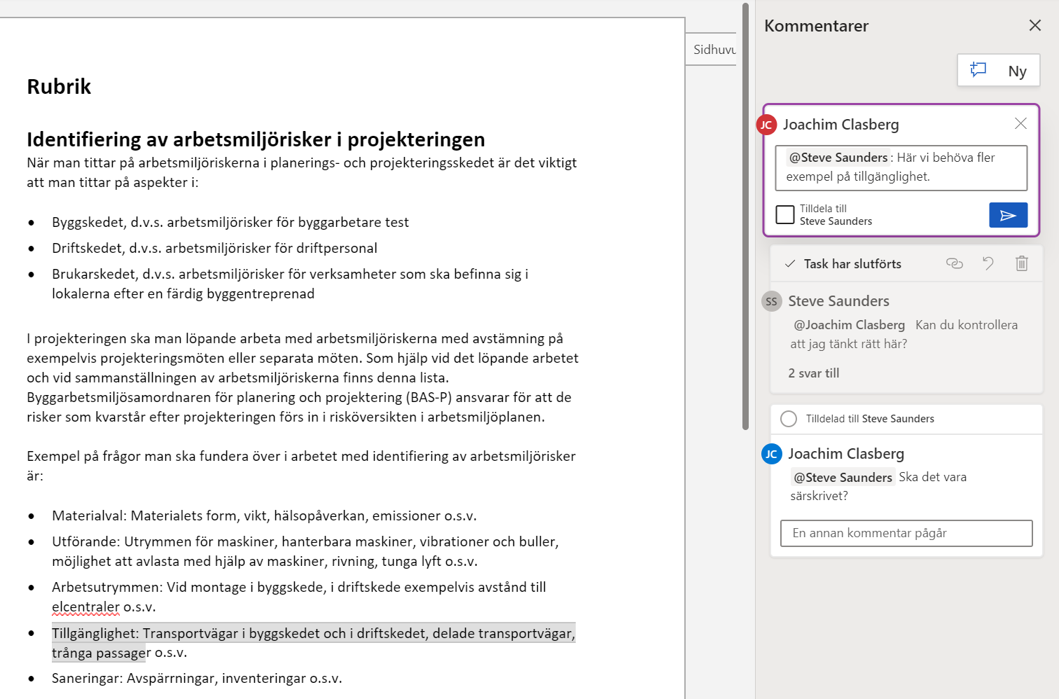 5 @-omnämna någon i en kommentar.png